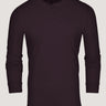 mulberry henley shirt long sleeves