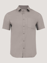 Vintage Grey All Day Short Sleeve Shirt at Fresh Clean Threads