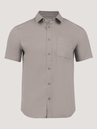Vintage Grey All Day Short Sleeve Shirt at Fresh Clean Threads
