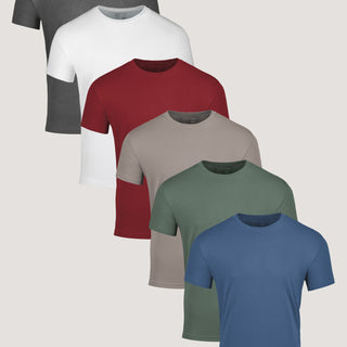 Summer Essentials 6-Pack | Crew Neck Tees | FCT