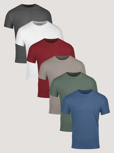 Summer Essentials 6-Pack | Crew Neck Tees | FCT