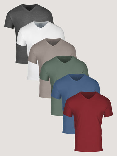 Summer Essentials V-Neck 6-Pack