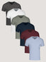 Winter Essentials V-Neck 6-Pack | Winter 2025 Collection Colors | Fresh Clean Threads