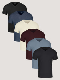 Winter Essentials V-Neck 6-Pack