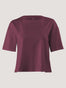 Women's Merlot Boxy Tee