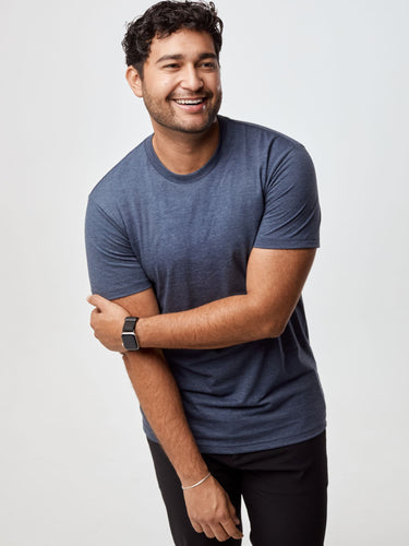 StratuSoft is our super-soft, breathable fabric # Mixed Tee Styles Anniversary 5-pack | Fresh Clean Threads