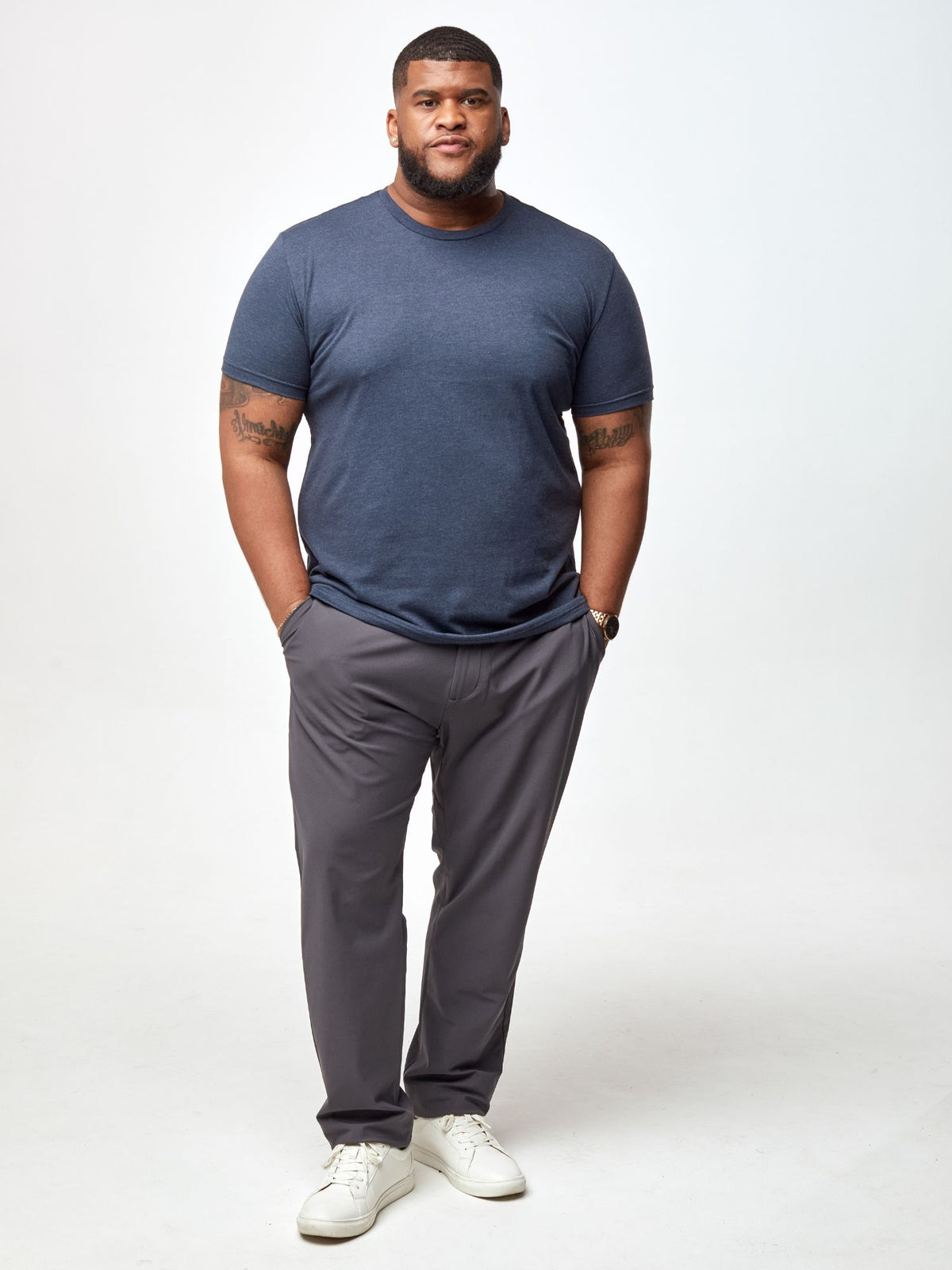Cool Colors 5-Pack Tees | Heather Grey, Navy, Wedgewood, Slate, and ...