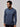 Jarrett is 6', 168lbs and wears a size M # Navy Long Sleeve Tee | Fresh Clean Threads