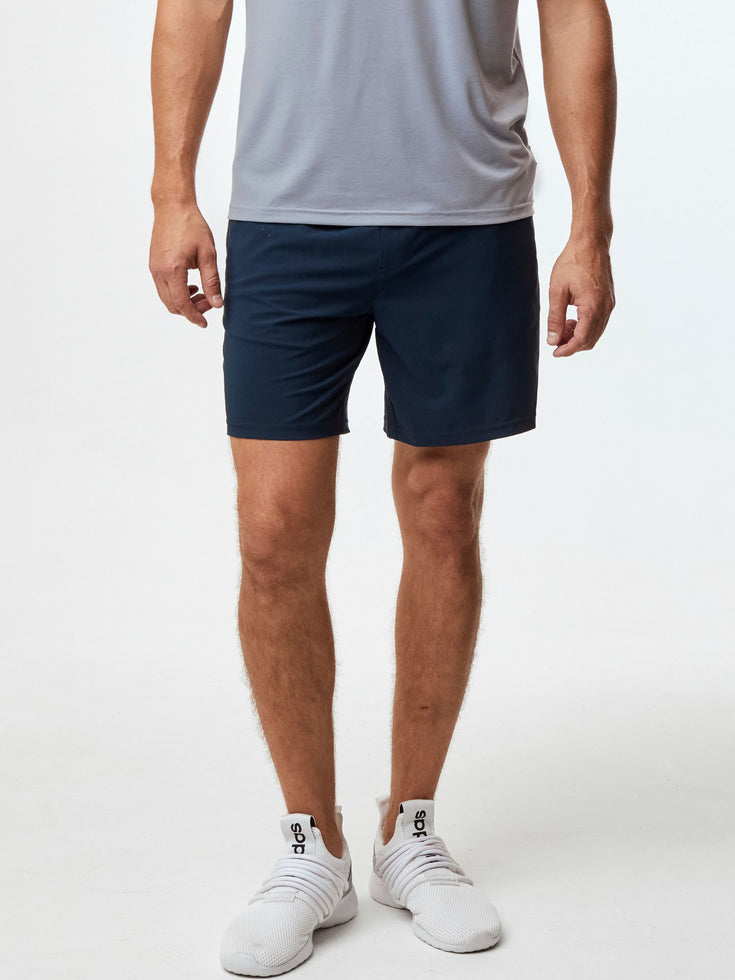 Stretch Performance Shorts | Essentials 2-Pack with Navy | Fresh Clean Threads