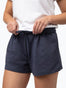 2-Pack Women's Shorts: Blue and Black | Fresh Clean Threads