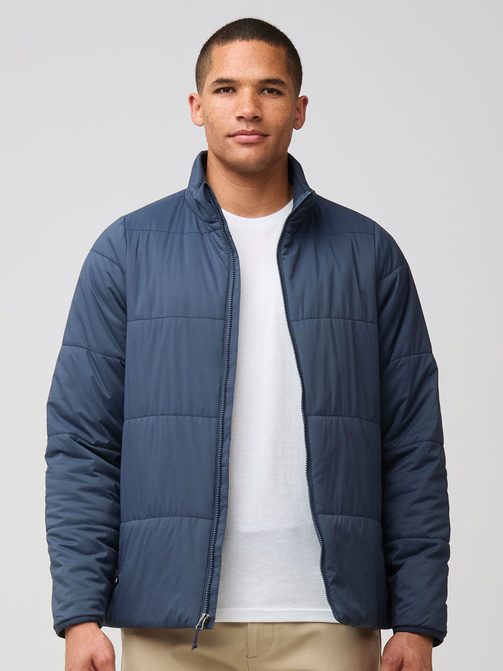 Odyssey Blue Puffer Jacket Medium | Fresh Clean Threads