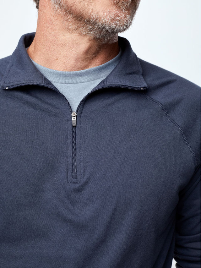 Odyssey Blue Quarter Zip | Fresh Clean Threads
