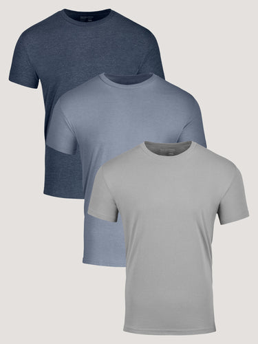 Ocean Crew Neck 3-Pack | Celebrating Our Oceans & Coral Reef Preservation