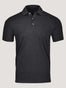 Charcoal Torrey Polo | StratuSoft Fabric at Fresh Clean Threads