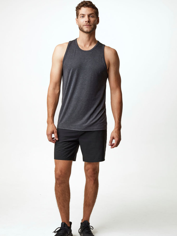 Charcoal Performance Tank | Keep Cool Mixed Pack | Fresh Clean Threads