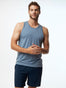 Wedgewood Performance Tank Tops for Men | Fresh Clean Threads