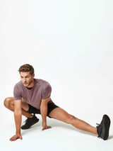 Built to Last, Made to Move + Sweat-Wicking Softness # Purple Haze Performance Crew Tee | Activewear for Men