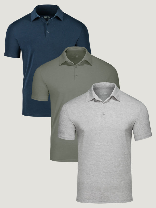 Motion Performance Cool Polo 3-Pack – Fresh Clean Threads