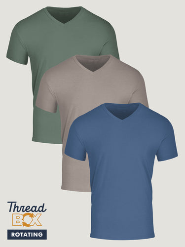 May ThreadBox Subscription | Seasonal Rotating V-Neck Pack