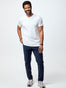 Men's SS Henley in White | Fresh Clean Threads