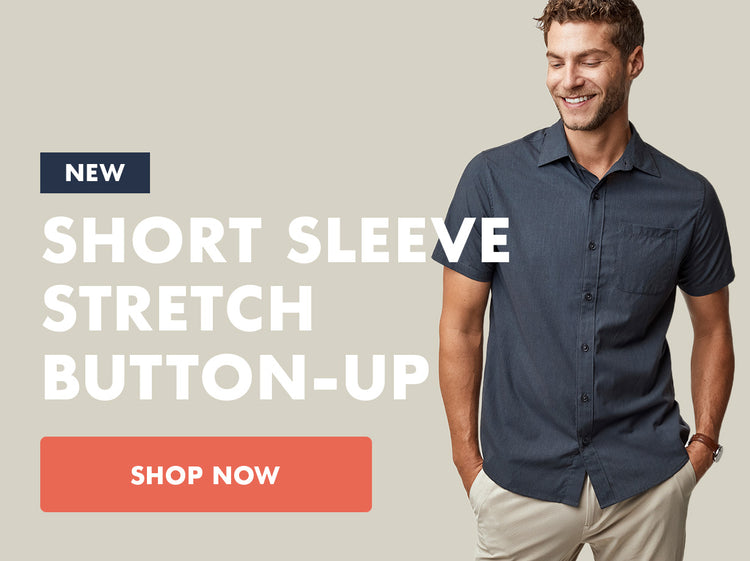 New Style: Short Sleeve Stretch Button Ups | Fresh Clean Threads