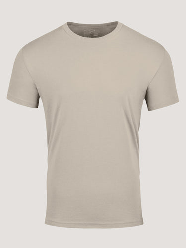 Men's Crewneck in Sandstone | Spring 2025 at Fresh Clean Threads