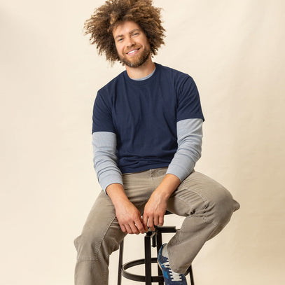 t-shirts built to last | durable, lightweight crew neck tees