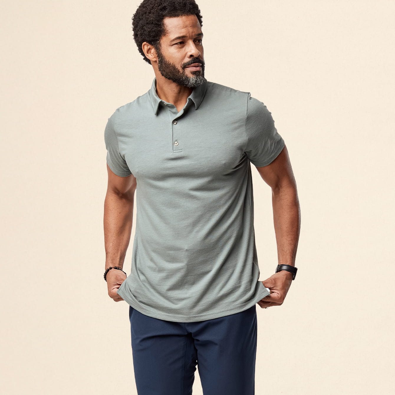 Pine Green Torrey Polo | Fresh Clean Threads