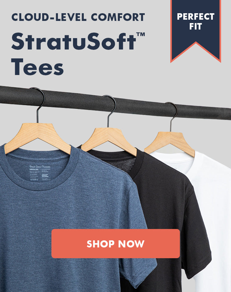 StratuSoft Tees Give Cloud-Level Comfort | Fresh Clean Threads Apparel