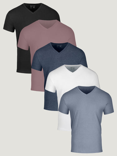 Summer Foundation V-Neck 5-Pack | 2024 | Fresh Clean Threads
