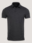 Men's Polos | Super Soft Striped Performance Polo | Fresh Clean Threads
