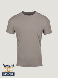 Rotating Subscription Tees | Seasonal Tee in Taupe | June ThreadBox at FCT