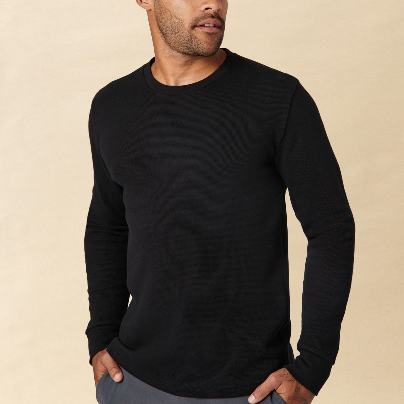 未使用 25FW oversized thermal crew l/s tee. Long Sleeve Thermal Crew Essentials 3-Pack | Fresh Clean Threads
