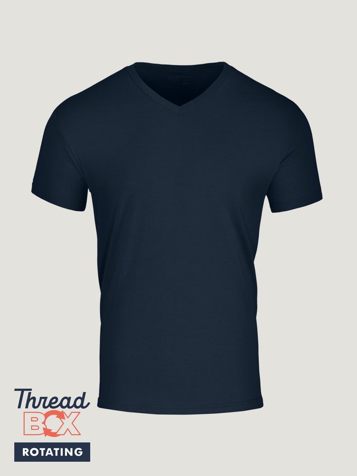 October ThreadBox | V-Neck Seasonal Color | Fresh Clean Threads