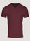 Burgundy V-Neck| Men's Tees at Fresh Clean Threads