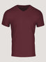Burgundy V-Neck| Men's Tees at Fresh Clean Threads