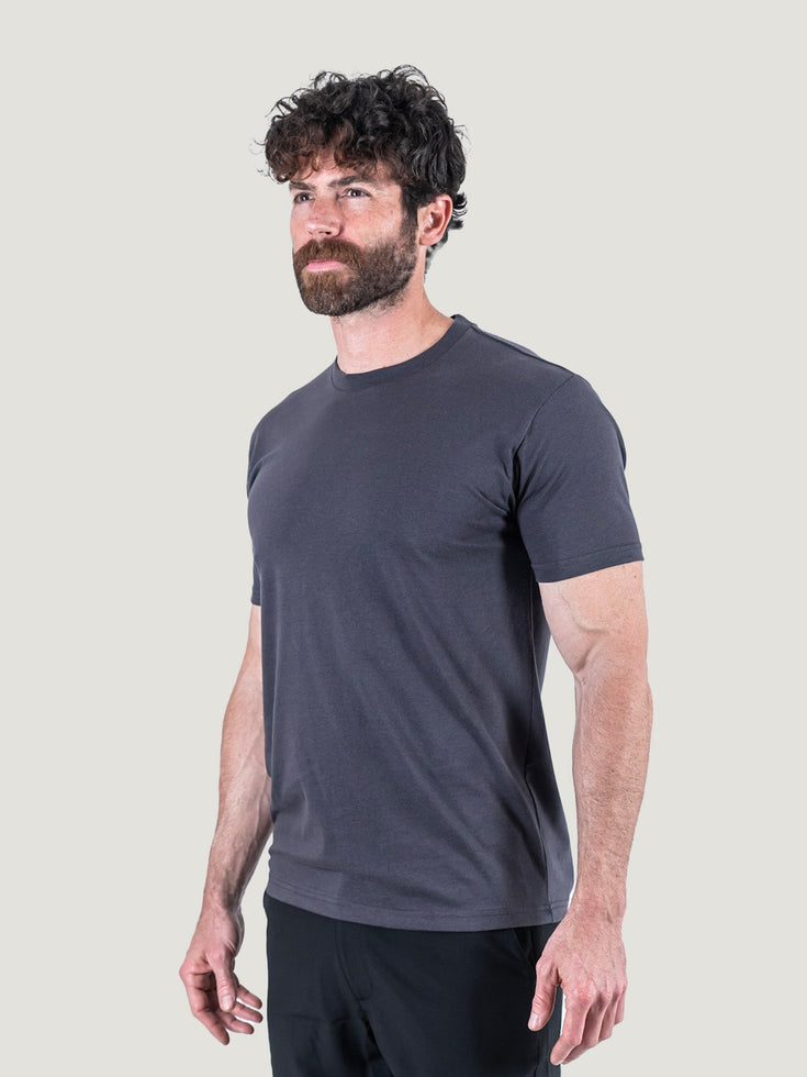 Vintage Black Crew Neck Tee | Vintage Crew Neck 3-Pack | Fresh Clean Threads Canada