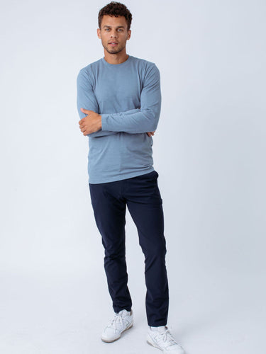 Christian is 6'5 and wears size Large tall # Men's Long Sleeves | Best Sellers Pack | Fresh Clean Threads