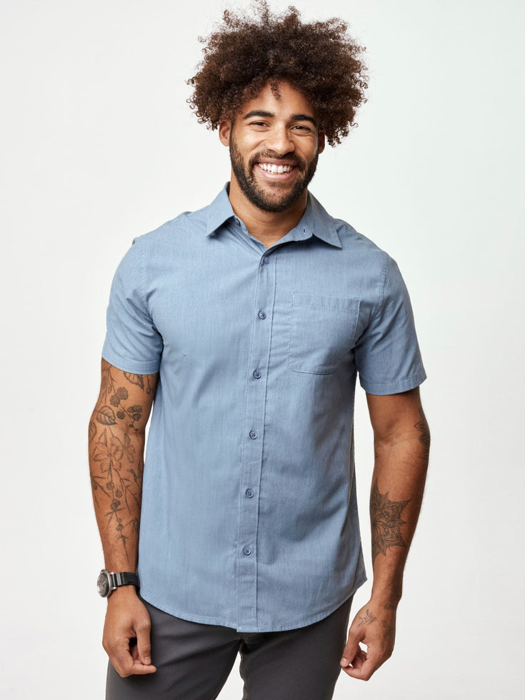 Short Sleeve Stretch Button Up Best Sellers 3-Pack Fresh Clean