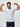 Jarrett is 6', 168lbs and wears a size M # All White 5-Packs | Fresh Clean Threads