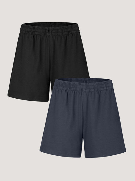 Women’s Terry Lounge Shorts Foundation 2-Pack