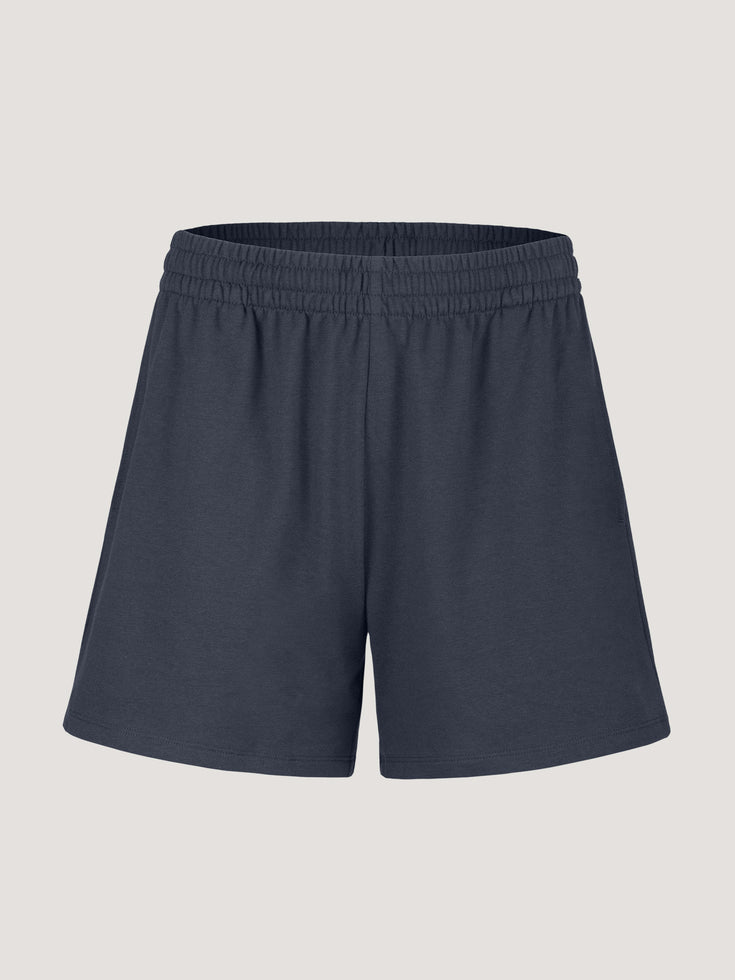 Women's Odyssey Blue Terry Lounge Shorts Fresh Clean Threads