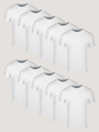 All White Crew 10-Pack