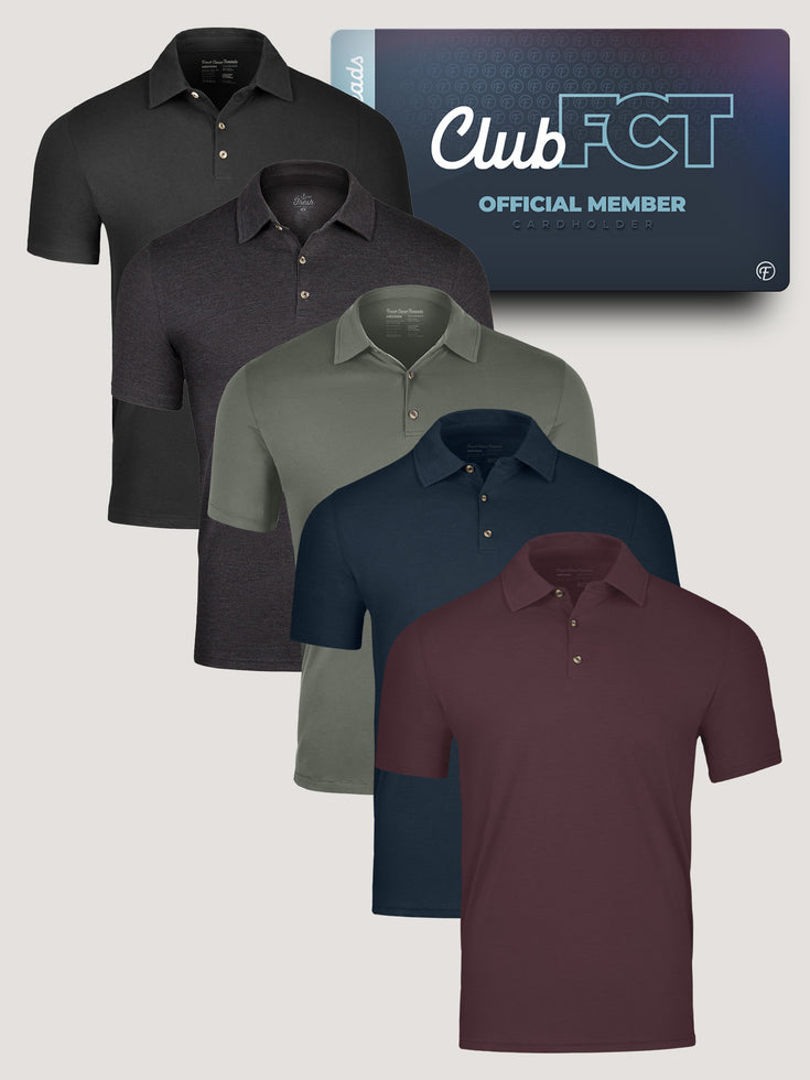 Winter Essentials Polo Member 5-Pack