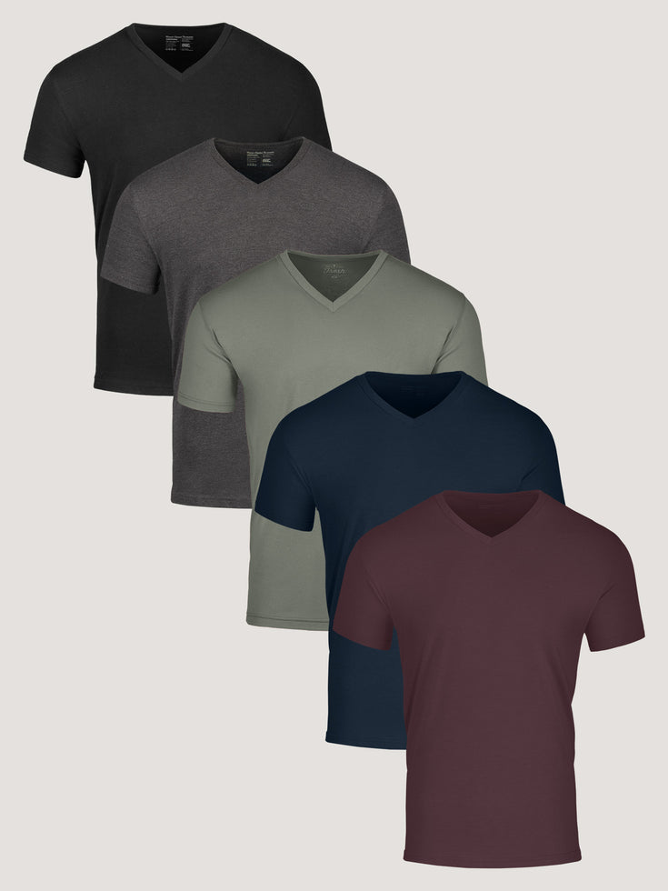 V-Neck Tees | Winter Essentials 2024 | Fresh Clean Threads