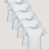 Women's Crew All White 5-Pack | Buy in Bulk for the Best Price at Fresh Clean Threads