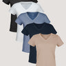 Best Sellers 5-Pack | Women's V-Neck Tees | Fresh Clean Thread