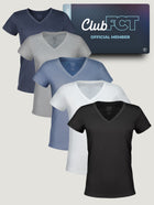 Women's Best Sellers V-Neck Member 5-Pack with FCT Membership | Fresh Clean Threads