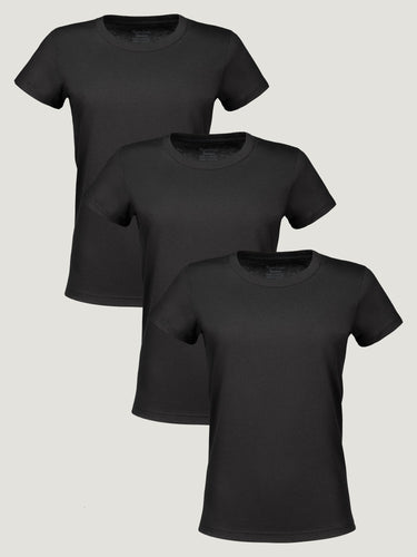 All Black Crew 3-Pack for Women | Subscription Only Packs at FCT