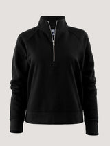 Women's Half Zip in Black | FCT